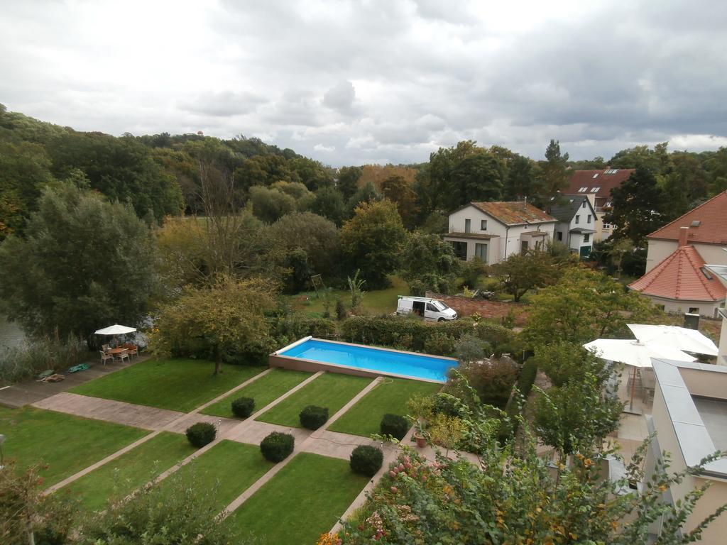Ferienwohnung Saaleblick Halle  Kültér fotó
