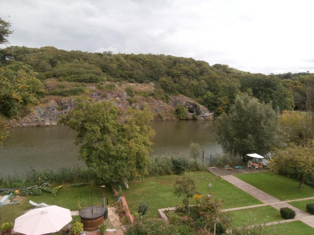 Ferienwohnung Saaleblick Halle  Kültér fotó