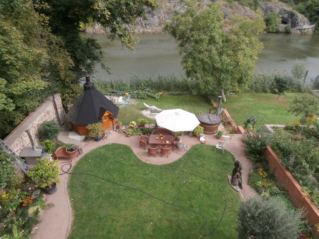 Ferienwohnung Saaleblick Halle  Kültér fotó